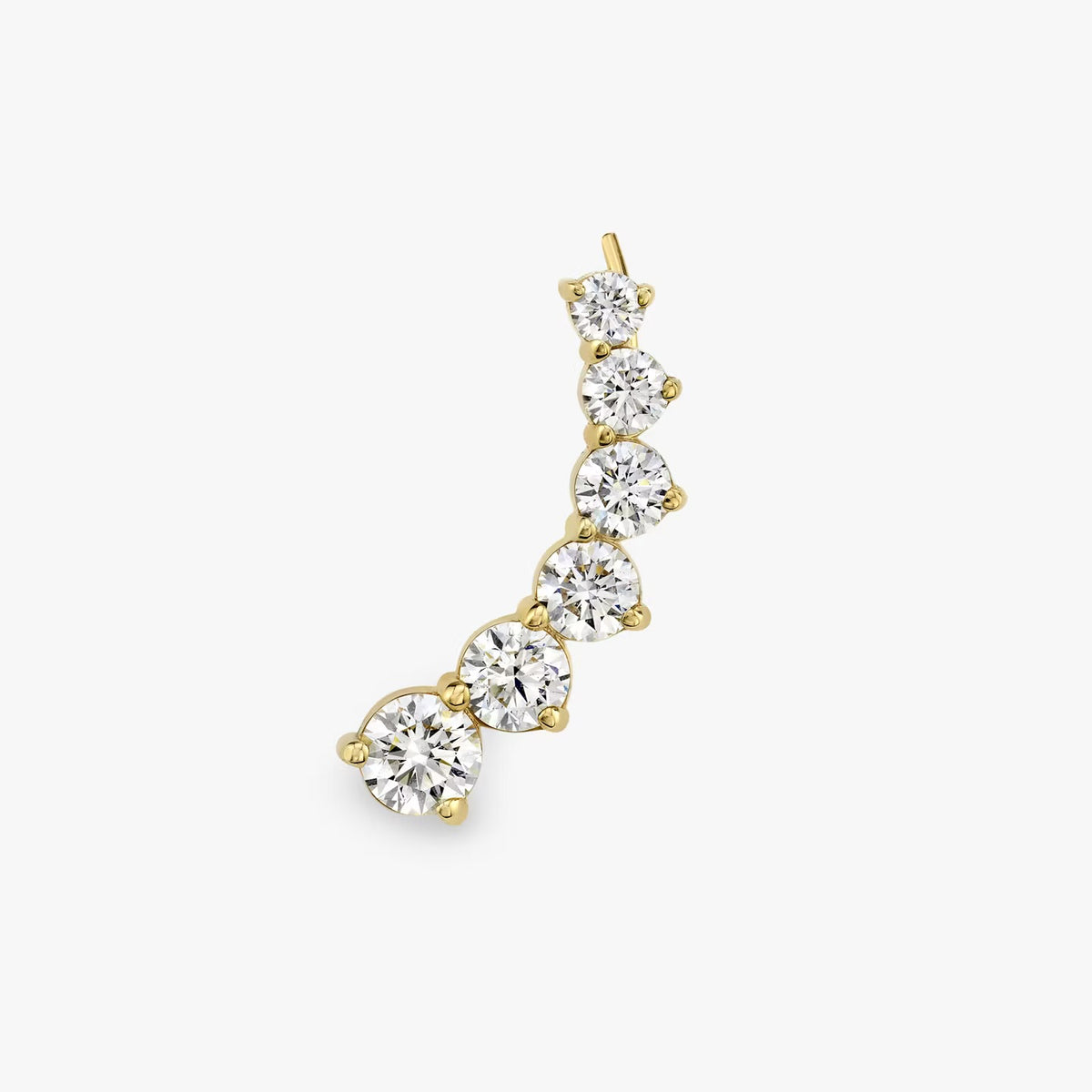 Valentine Sterling Silver Ear Climber