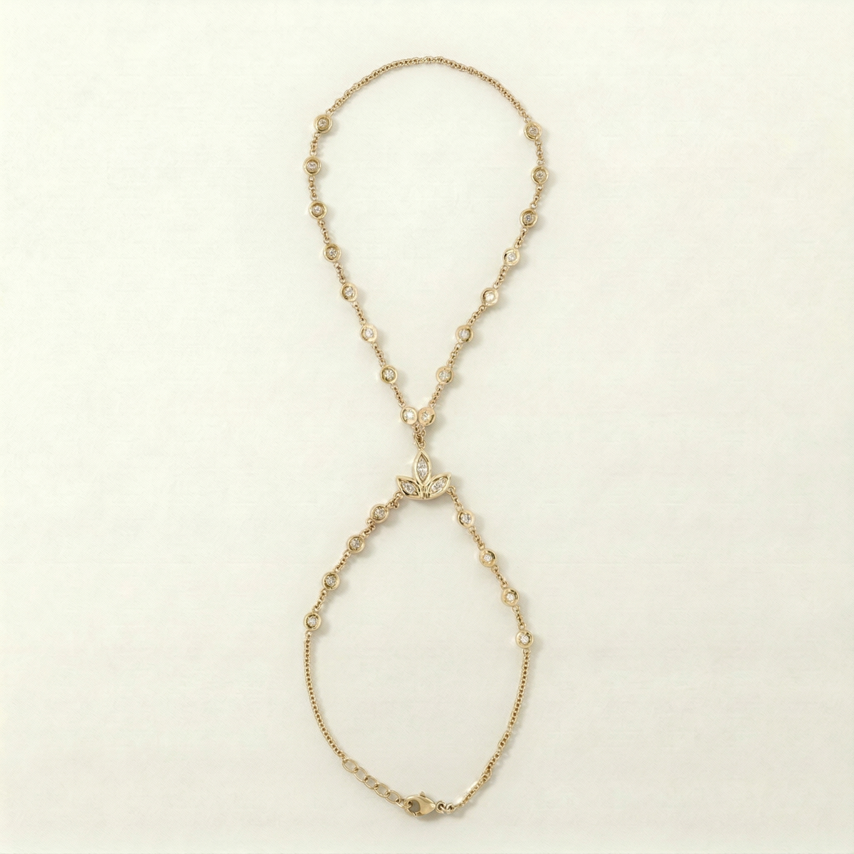 Gold Arabella Hand Chain